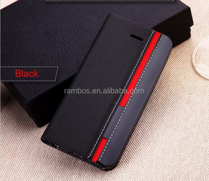 Mélanger la couleur étui en cuir avec fente pour carte personnaliser cas pour <span class=keywords><strong>Wiko</strong></span> arc - en - 4 G - Product Image 6