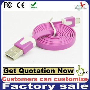 Personalizar teléfono móvil Android <span class=keywords><strong>cable</strong></span> USB cargador y <span class=keywords><strong>cable</strong></span> de sincronización de datos original - Product Image 1
