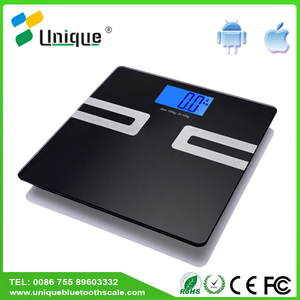Gran cuerpo wifi sana calefacción pequeña inducción vidrio templado inteligente bluetooth de grasa visceral 100kg balanzas - Product Image 5