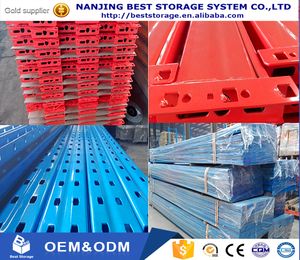 Étagères industrielles à 2-10 niveaux, capacité de 1000 kg à 4000 kg/niveau, utilisation pour palettes, protection contre la corrosion, acier de haute qualité, ISO9001 CE - Product Image 5