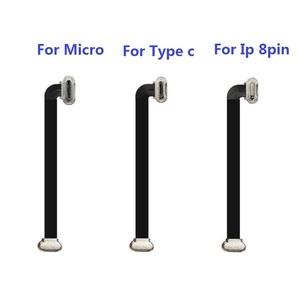 Flat Slim Thin Flex FPC Cable corto 3A Carga rápida 3,1 C Micro-USB para cámara Computadora FPV Alta visibilidad para motor de búsqueda - Product Image 2