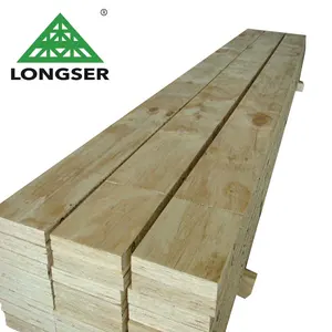 Pino Lvl Tabla de andamio/madera de construcción de madera/LVL Pino madera contrachapada para Rusia