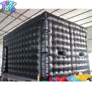 Carpa Inflable Cúbica para <span class=keywords><strong>Escape</strong></span> <span class=keywords><strong>Room</strong></span>, Casa Inflable de Pared - Product Image 3