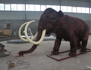 Simulación de la Era de Hielo, Mamut de Tamaño Real con Colmillos Largos, Fabricación - Product Image 3