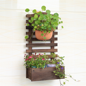 Support mural en <span class=keywords><strong>bois</strong></span> pour plantes, pot de fleurs, <span class=keywords><strong>étagère</strong></span>, porte-<span class=keywords><strong>plante</strong></span>, décoration intérieure et extérieure, salon, balcon, <span class=keywords><strong>étagère</strong></span> de présentation - Product Image 1