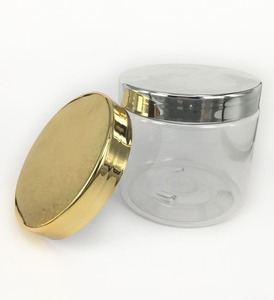 Bocal en plastique transparent chromé de 300ml (10 oz), avec animaux de compagnie, 50 pièces - Product Image 2
