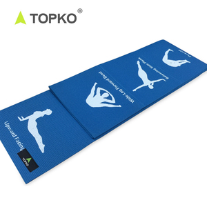 Tapete de Yoga Plegable de PVC TOPKO Position Line, 4mm, Impresión Personalizada, Antideslizante - Product Image 6