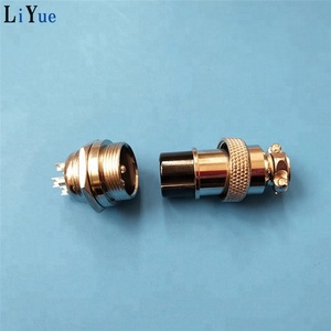 מתכת תעופה מחבר GX12 GX16 <span class=keywords><strong>GX20</strong></span> זכר ונקבה 2 --- 14Pin עגול חשמלי רכב מחבר - Product Image 4