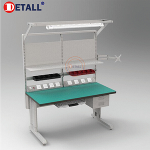 Directo de fábrica de iluminación Led estándar de la mesa de trabajo ESD, banco de trabajo de Poats - Product Image 4