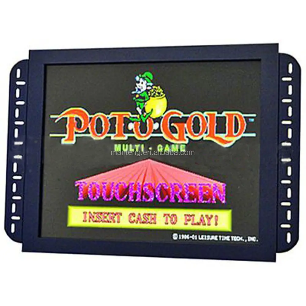 Moniteurs tactiles pour jeux POT O GOLD/WMS /T340, version haute qualité, VGA CGA