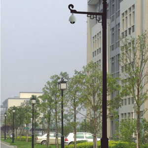 Ngoài trời thép cực mạ kẽm CCTV Camera Màn hình đèn giao thông tín hiệu cực - Product Image 6