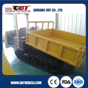 OBT caoutchouc pleine auto-dumping <span class=keywords><strong>dumper</strong></span> sur chenilles pour marais - Product Image 2