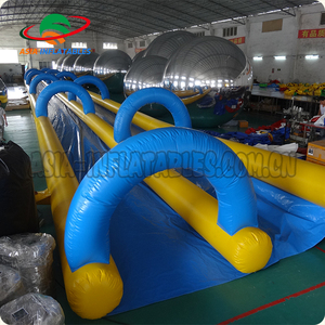 Gran venta <span class=keywords><strong>de</strong></span> verano gigante al aire libre inflable <span class=keywords><strong>agua</strong></span> slip n slide fiesta - Product Image 4