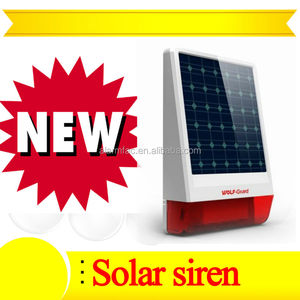 Wolf-guard Wireless Outdoor Solar <strong>Siren</strong> Horn and <strong>Strobe</strong> Jd-w06 - Product Image 5