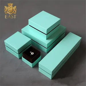 Boîte à bijoux de luxe avec couvercle, ensemble de boîtes classique pour collier pour cadeau, boîte à bijoux,