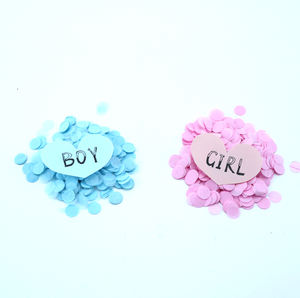 Lanceur de confettis rose et bleu pour garçon ou fille, 12 pouces, pour mariage, confettis rose pour enfants - Product Image 5