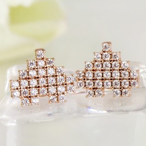 Teemi 2015 del amor del corazón del oro de la joyería de moda personalizada Nuevo diseño de 18K Rose plateó AAA del Zircon Romat - Product Image 6