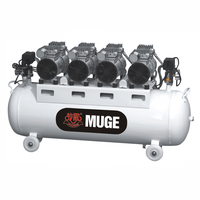 Professionnel compresseur d'air sec sans huile compresseur d'air mini compresseur d'air silencieux sans huile