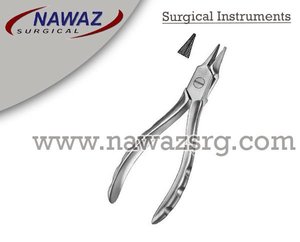 High Quality Hackstock <b>Flat</b> <b>Nose</b> <b>Plier</b> 16cm Stainless Steel Custom Bone Surgery Surgical Instruments - Product Image 2
