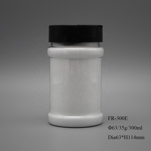 Nhà Máy Cổ Phiếu Bán Buôn 10Oz Vòng Rõ Ràng Gia Vị Bao Bì Nhựa Pet Container Hạt Tiêu Bột Và Muối Shaker Jar Lật Nắp - Product Image 4