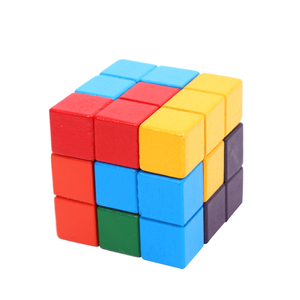 Di <span class=keywords><strong>legno</strong></span> Giocattolo Educativo Montessori Giocattoli di <span class=keywords><strong>Legno</strong></span> Soma Cubi Puzzle Di <span class=keywords><strong>Legno</strong></span> Box - Product Image 3