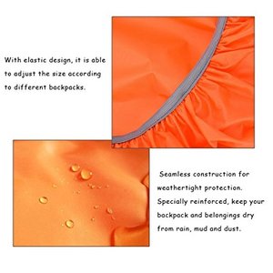 30L-65L impermeable mochila cubierta de la lluvia mochila agua resist cubierta para viajar senderismo camping - Product Image 5