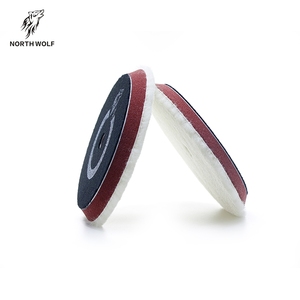 Bán Buôn Nhật Bản Phong Cách Len Đánh Bóng Đánh Bóng Pad Da Cừu Đánh Bóng Len Pad Cho Xe Làm Sạch Tốt Cấp Hiệu Quả Cao 5" - Product Image 4