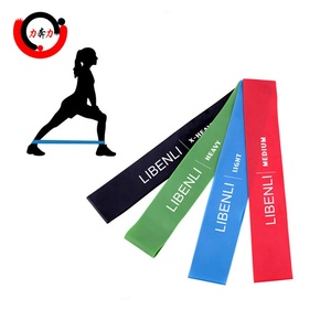 Mới Nhất Tùy Chỉnh In Đào Tạo Hồng Tập Thể Dục Ban Nhạc Kháng Vòng Lặp Tự Nhiên Latex 3 Cái Một Bộ Ngắn Tập Thể Dục Chiến Lợi Phẩm Ban Nhạc - Product Image 5