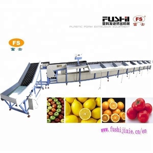 Trieuse de fruits multifonctionnelle à vendre, machine de lavage et de tri pondéral pour fruits - Product Image 6
