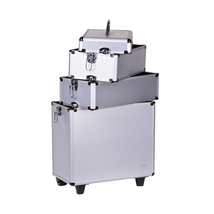 Multi-functional Layering Aluminum <strong>Make</strong> <strong>up</strong> Trolley Cosmetic case for Professional Makeup Suitcase - Product Image 3