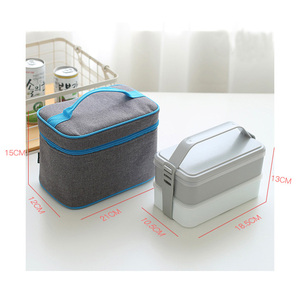 Bolsa refrigerante para almuerzo con <span class=keywords><strong>tupper</strong></span> conserva el frio - Product Image 3