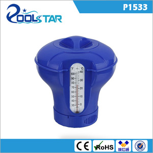 가족 온도계 장착 PP 소재 염소용 화학 디스펜서 풀 도구 - Product Image 5