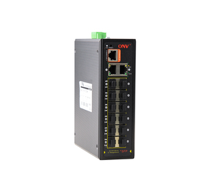 ONV Original 14 Port GIGABITS Industrial Managed Sfp Ports <strong>optical</strong> <strong>fiber</strong> <strong>switch</strong> Media Converter Managable Network <strong>switch</strong> - Product Image 2