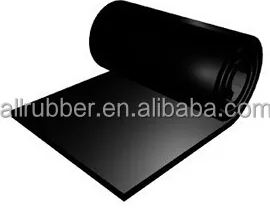 Chinese Fabrieken Produceren Hoge Kwaliteit Zwart Industrie Cr Neopreen Rubber Vloer Roll