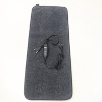 Tapis chauffant extra-long (100*40 cm) - Chauffe-pieds électrique pour la maison, le bureau et la caravane