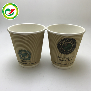 Fuente del fabricante taza de <span class=keywords><strong>café</strong></span> desechables de papel taza de papel caliente con la impresión - Product Image 1