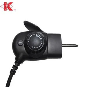 Thermostat-Temperatur regelungs kupplung der Plug-in-Serie mit Stromkabel-Grill thermostat für den Braten topf Ofen Heizung Friteuse