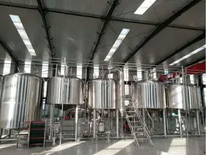 Micro Cervejaria Equipamentos a produção de Cerveja 100L 200L 300L 500L 1000L por lote