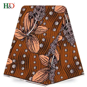 H & D 2018 Tendances Produits <span class=keywords><strong>Pierre</strong></span> Soie Grège George Tissus Véritable Cire Hollandais Pour Nouveau Style - Product Image 3