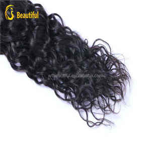 Popular pelo virginal natural, ningún enredo vertiendo libremente ondulado mayorista pelo indio de la onda natural - Product Image 2