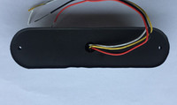 Luz led de advertencia de alta potencia para coche y motocicleta, luces azules intermitentes, 6W
