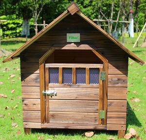 Antigua casa de madera para perros al aire libre - Product Image 2