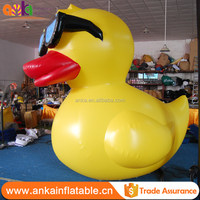 Ballon à hélium en forme d'animal populaire avec lunettes Canard gonflable pour la promotion