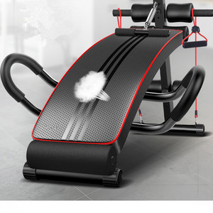 Panca Inclinata Regolabile per Addominali in Acciaio/Metallo, Attrezzatura <span class=keywords><strong>Fitness</strong></span> per Esercizi Muscolari - Product Image 2