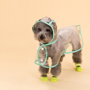 Lovoyager Wholesale Waterproof Pet Clothes PVC XS-5XLsmall and <strong>Large</strong> clear <strong>Dog</strong> <strong>Raincoat</strong> - Product Image 1