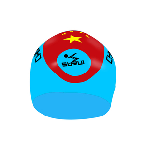 <span class=keywords><strong>Gorro</strong></span> de baño <span class=keywords><strong>personalizado</strong></span> de calidad, de silicona, con estampado de bandera nacional - Product Image 6