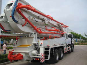 Zulassung ISO LKW-Beton pumpe Preis zu verkaufen - Product Image 5