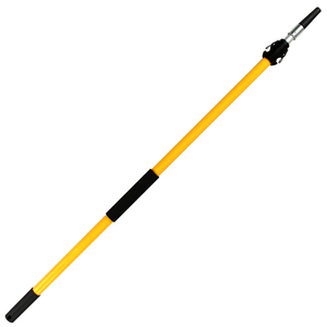 Прочный телескопический шест из стекловолокна с алюминиевым удлинителем, пружинная кнопка блокировки, раздвижной телескопический шест - Product Image 4