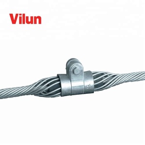 Abrazadera de Suspensión Helicoidal de Aleación de Aluminio para Cable <span class=keywords><strong>ADSS</strong></span> y OPGW - Product Image 1