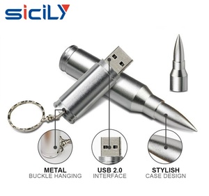 Súng Máy Vàng Đạn <span class=keywords><strong>USB</strong></span> <span class=keywords><strong>2.0</strong></span> 3.0 Ổ Đĩa Flash Với Keychain Không Nhựa Được Sử Dụng-Món Quà Giáng Sinh - Product Image 4